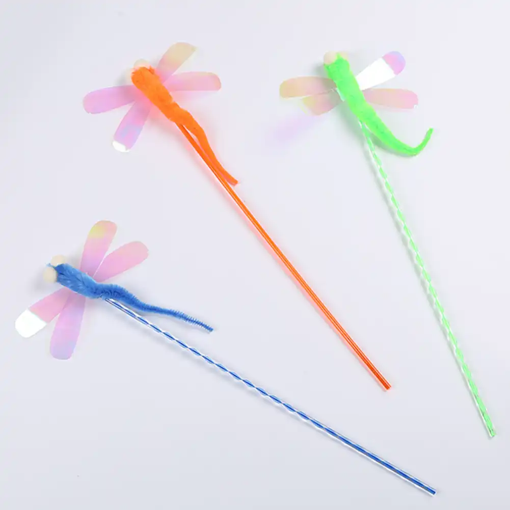 dragonfly cat toy