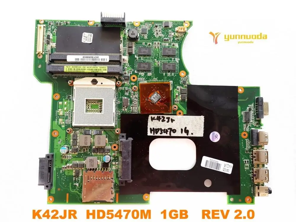

Оригинальная материнская плата для ноутбука ASUS K42JR, K42JR HD5470M, 1 ГБ, REV 2,0, тестирование, хорошая бесплатная доставка