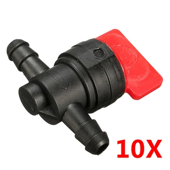 

1/4 Fuel Line Straight Fuel Gas Cut Shut Off Valve For Kohler Lawn Mower Engine