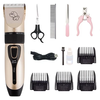 

Rechargeable Dog Hair Trimmer USB Charging Electric Scissors Pet Hair Trimmer Animals Grooming Clippers Dog Hair Cut Machine