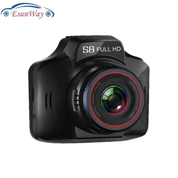 

2-in-1 Anti Laser Radar Detectors Detection S8 Car DVR Camera Dash Cam G-sensor English Russian Broadcast Auto Traffic Warning