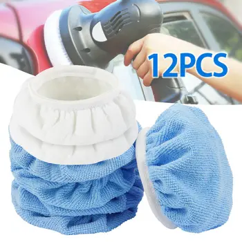 

Car Polishing pad​ Polisher Auto Buffing Tools Replacement Kit 12pcs 5-6"