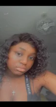 Cranberry-peluca con cierre de encaje 4x4 para mujer, cabello Remy brasileño de ondas profundas, pelucas de cabello humano con encaje frontal 13x4, línea de cabello prearrancado