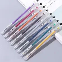 8Pcs Color Pen Gel Pen Color Pen Shiny Highlighter for Adult Crafting Doodling Drawing Student flashing Cute Highlighter