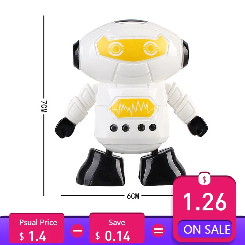 

Robot toy intelligent action figure Clockwork Wind Up Running Robot Toy for Baby Kids Developmental Gift Puzzle Toys D301212GJ