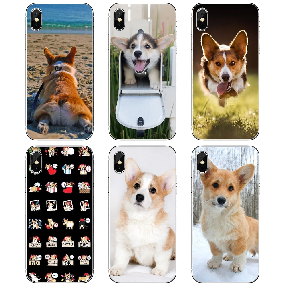 Силиконовый чехол Pembroke-Welsh-Corgi-Dog-щенок для Xiaomi mi Redmi Note 3 4 4X 5 6 7 8 8t 9 9s 9t 10 pro lite |