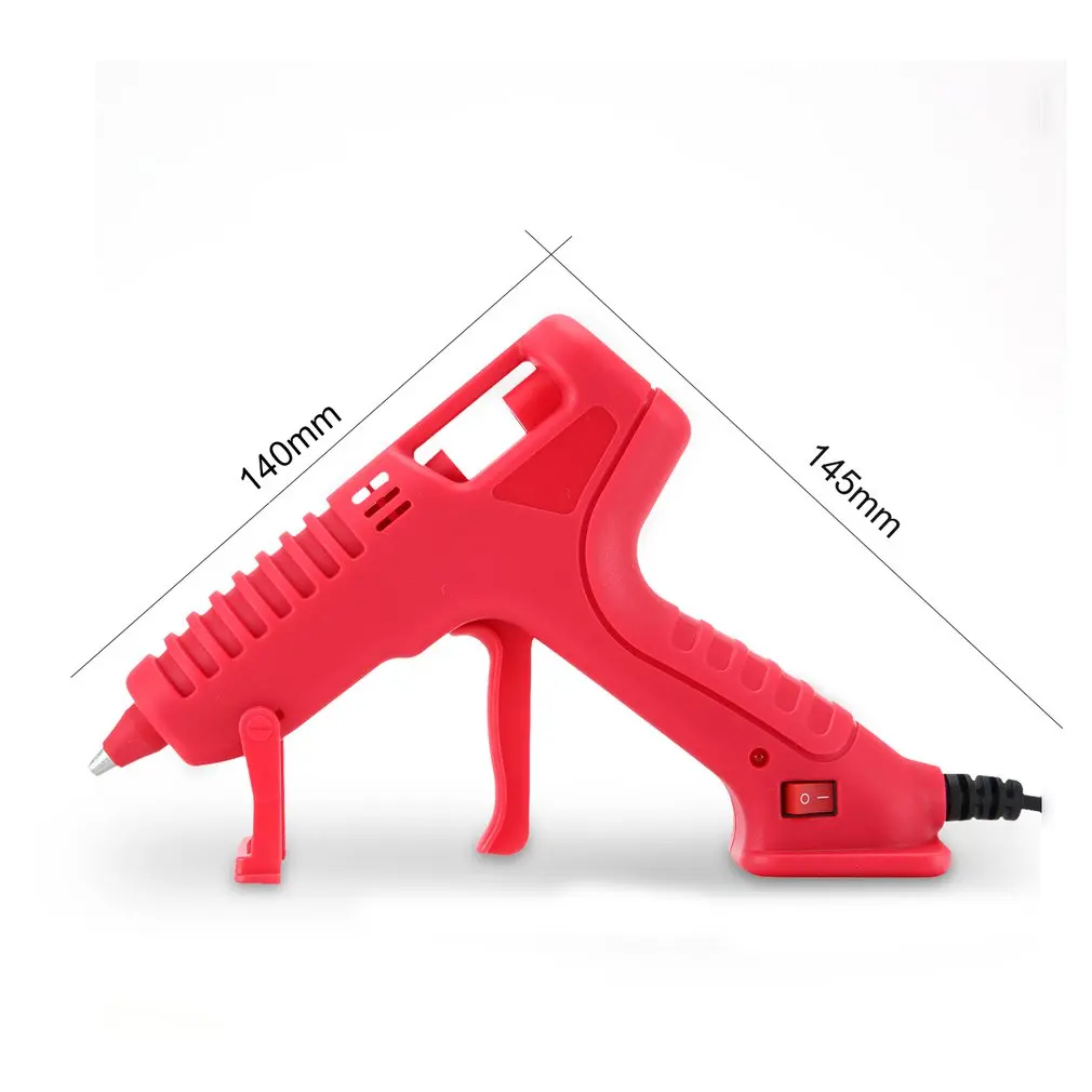 ЕС Тип горячего расплава Клеевой пистолет с клеевой палкой RJ801 30 Вт для DIY игрушка для развития моторики ремонтные инструменты электрический тепловой температуры Клеевые пистолеты