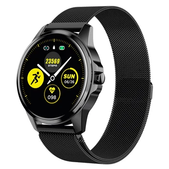 

Bakeey R23 1.3inch Full Touch Screen Heart Rate Blood Pressure Female Physiology Monior Brightness Sport bluetooth Smart Watch