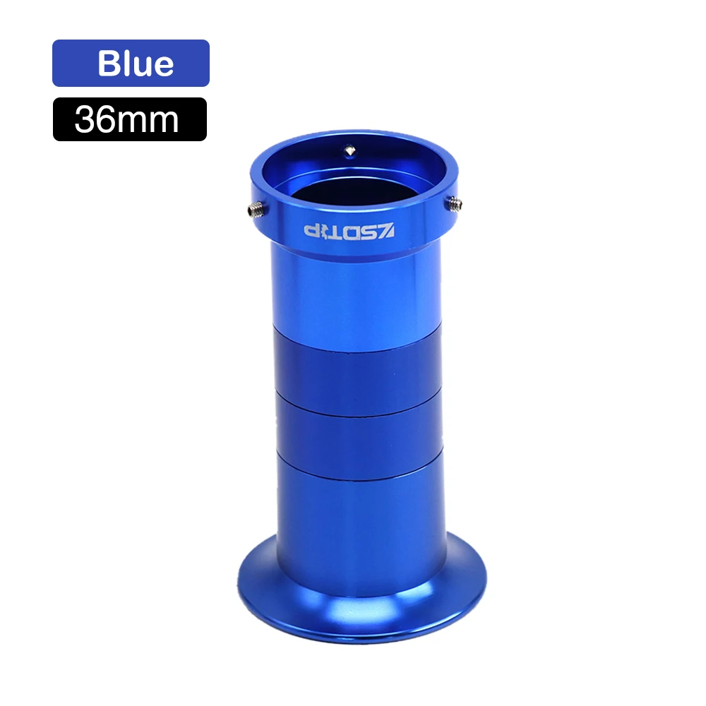ZSDTRP 36 мм 38 мм 40 мм длинный воздушный фильтр чашка ветер чашка с рожком для 48 мм PE26 МОТОЦИКЛ КАРБЮРАТОР - Цвет: 36mm Blue