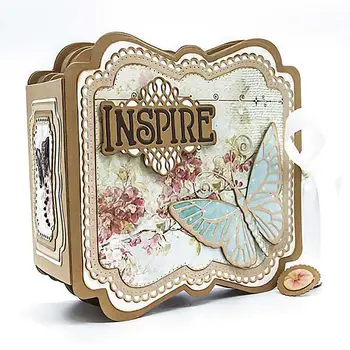 

10pcs Irregular Square Shape Cutting Die Stencil DIY Scrapbooking Photo Album Cards Cut Die Embossing Handcraft Cutting Template