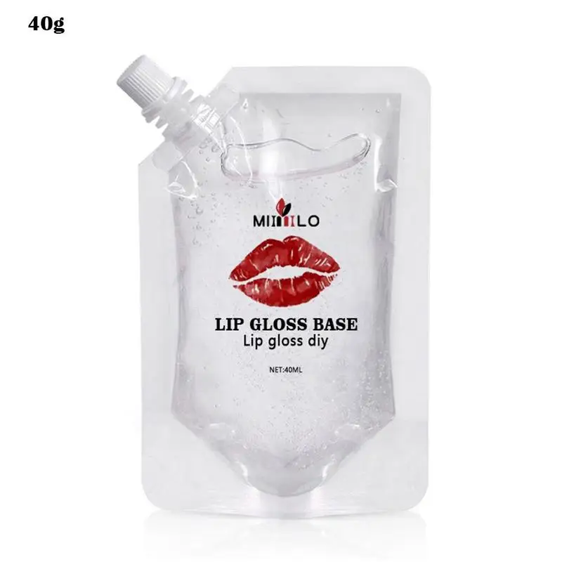 Clear Lip Gloss Base Oil Non-Stick DIY Lip Stick Material Gel for Lip Gloss Lipgloss Base Handmade Liquid Lipstick Tools Lip Glo