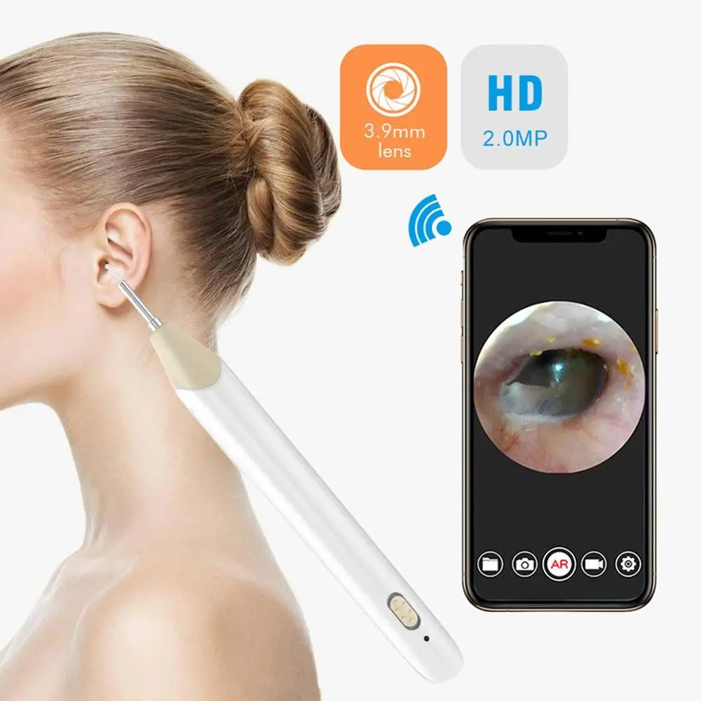

3.9mm Universal Multifunction HD Visual Ear Spoon USB Ear Cleaning Endoscope Ear Health Care Earpick