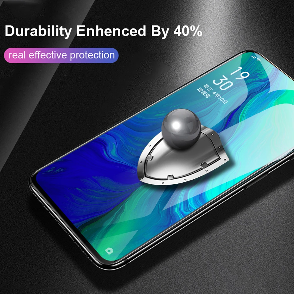 Arvin 2 Pack Screen Protector Oppo Reno X Reno 6.4 / 6.5 inch 20D Tempered Glass Full Cover Coverage Explosion-proof HD Film Arvin 2 Pack Screen Protector Oppo Reno X Reno 6.4 / 6.5 inch 20D Tempered Glass Full Cover Coverage Explosion-proof HD Film