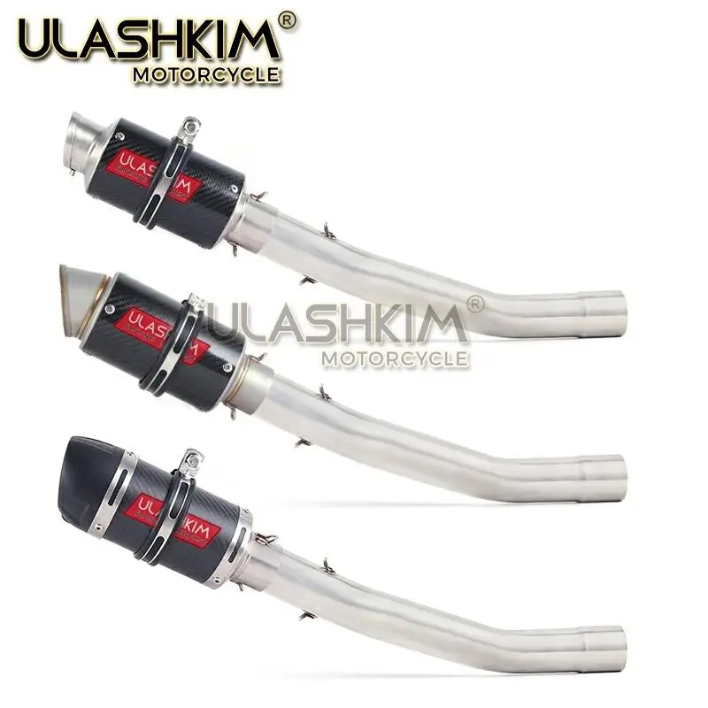 Мотоцикл выхлопной Escape глушитель средняя контактная труба полная система