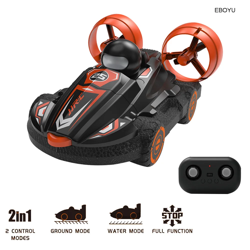 JJRC Q86 2-в-1 земноводная лодка с дистанционным управлением 2 4 ГГц 15 км/ч