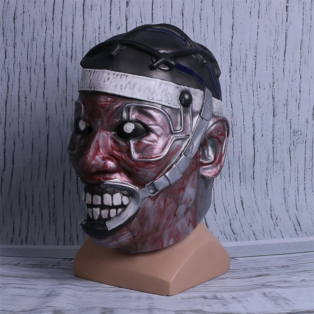 Game Dead by Daylight Mask Spark Of Madness Mask Cosplay The Doctor Scary Mask Costume Halloween Party Use Prop (13)