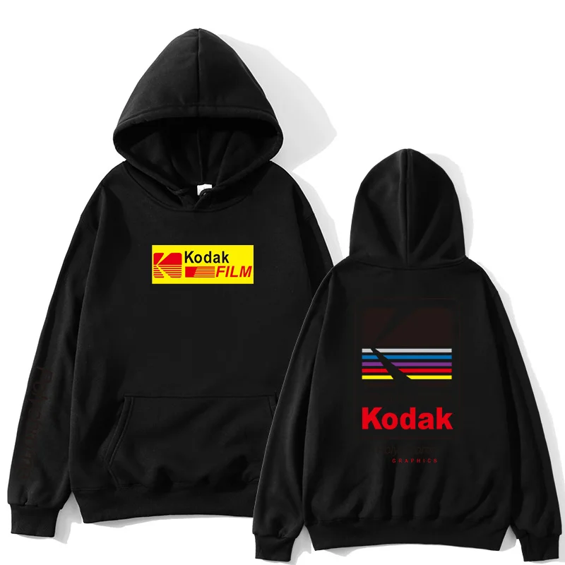 

New men's and women's hoodies KODAR letters printed sports hoodies Harajuku white fashion long-sleeved hip-hop clothing kodar