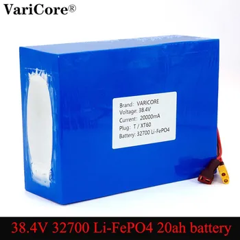 

VariCore 38.4V 32700 LiFePO4 battery pack 25A discharge maximum 60A discharge electric vehicle Rechargeable batteries XT60 Plug