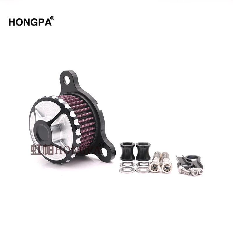 Воздухоочиститель мотоцикла впускной фильтр для Harley Sportster XL883 XL1200 x48 2004 2005 2006- Универсальный Автомобильный воздухоочиститель фильтр