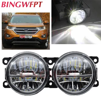 

2pcs/lot High quality Car Front Bumper LED fog Lights For Ford Edge 2016 Halogen Lamps For FOCUS MK2 2004-2010