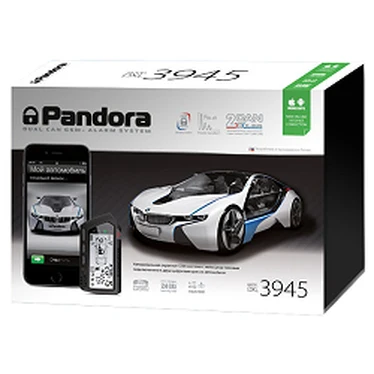 Pandora DXL 3945 PRO сигнализация с автозапуском