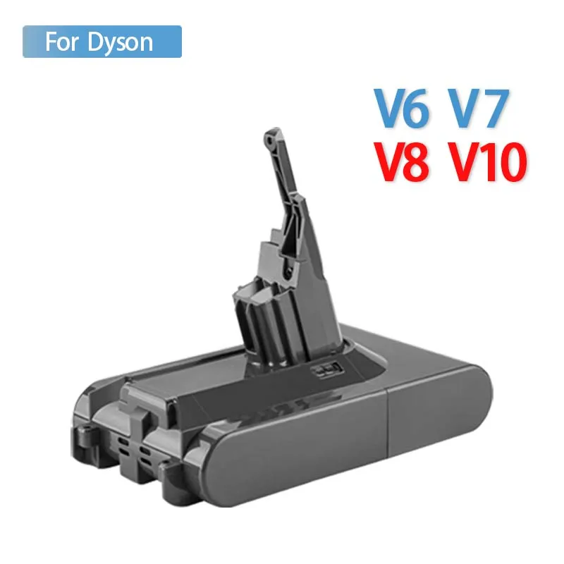 Rechargeable Vacuum Cleaner Battery For Dyson V8 V10 Series SV07 SV09