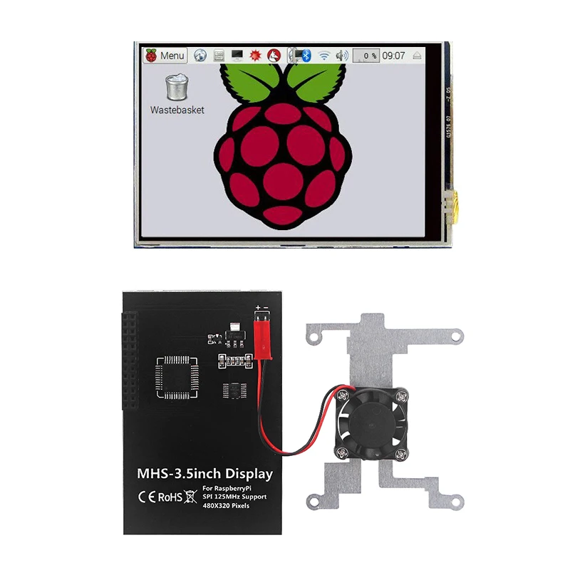 ao toque 320x480 spi lcd 5 50