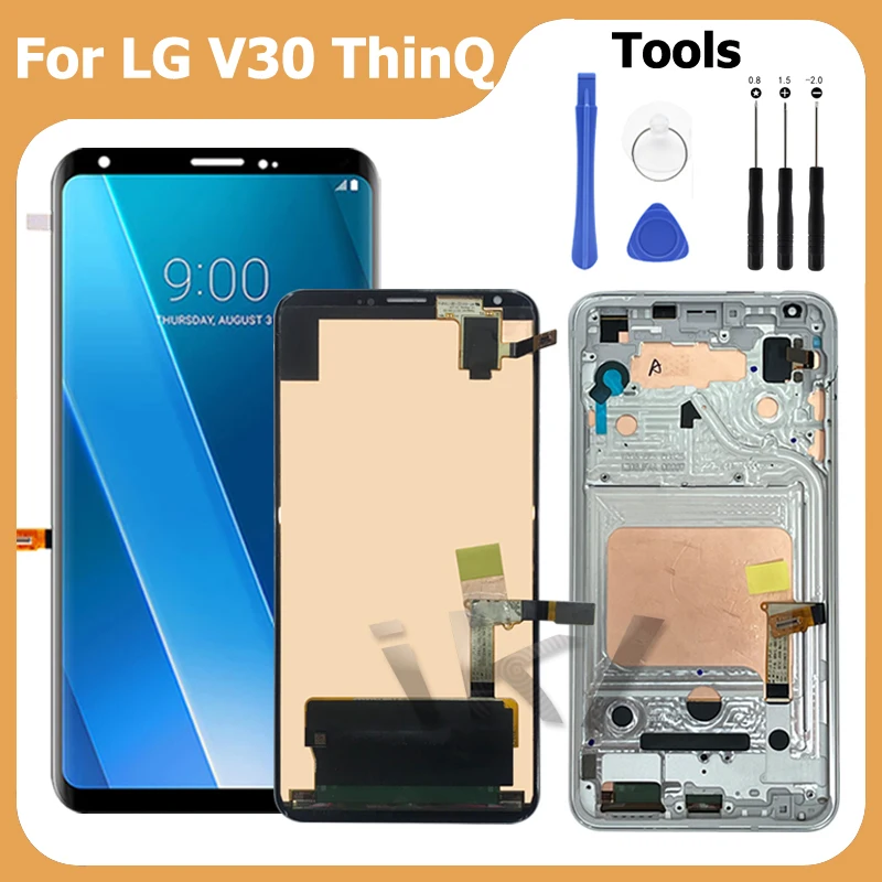 100% протестированный ЖК-дисплей для LG V30 H930 VS996 экран с дигитайзером в сборе