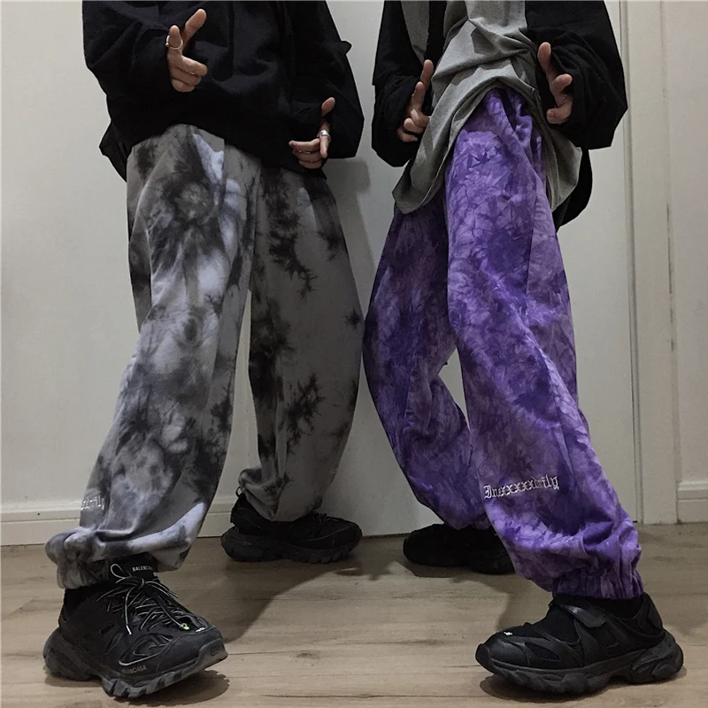 Neon Tie Dye Loose Jogging Pants Women High Waist Harajuku Trousers Plus Size Female Fashion Streetwear Pants Women Sweatpants Neon Tie Dye Loose Jogging Pants Women High Waist Harajuku Trousers Plus Size Female Fashion Streetwear Pants Women Sweatpants
