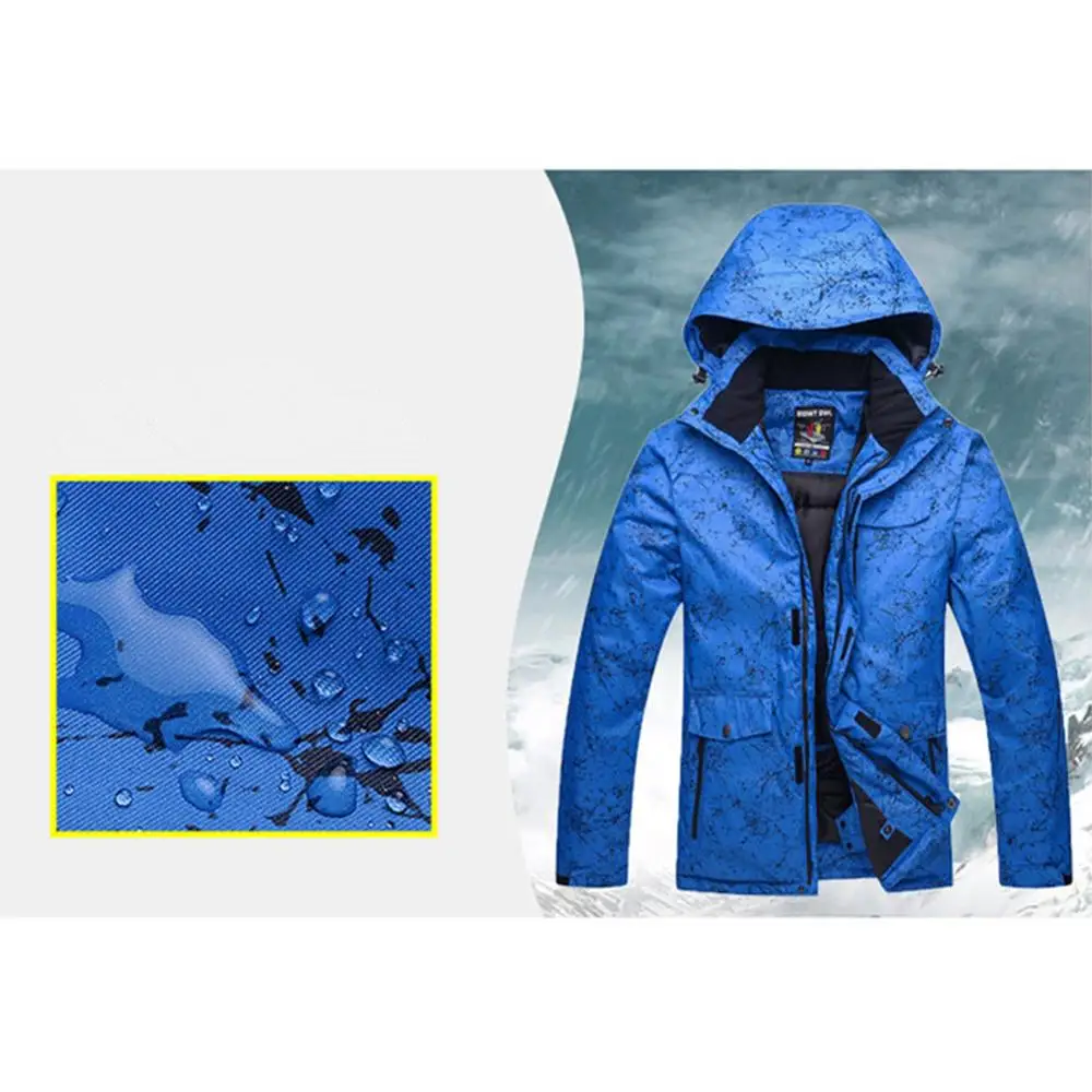 Зимний женский мягкий водонепроницаемый и ветрозащитный Теплый Лыжный походный костюм комплект из двух предметов куртка пальто Топ+ брюки аксессуары для лыж