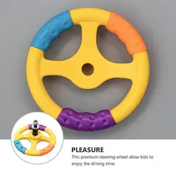 Pare choc de voiture pour enfant, volant universel avec vis, 1 pièce 