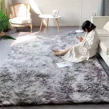 Плюшевые мягкие тканевые ковры для гостиной, спальни, водопоглощающий напольный коврик, зимний пушистый ковер домашний декор alfombra salon