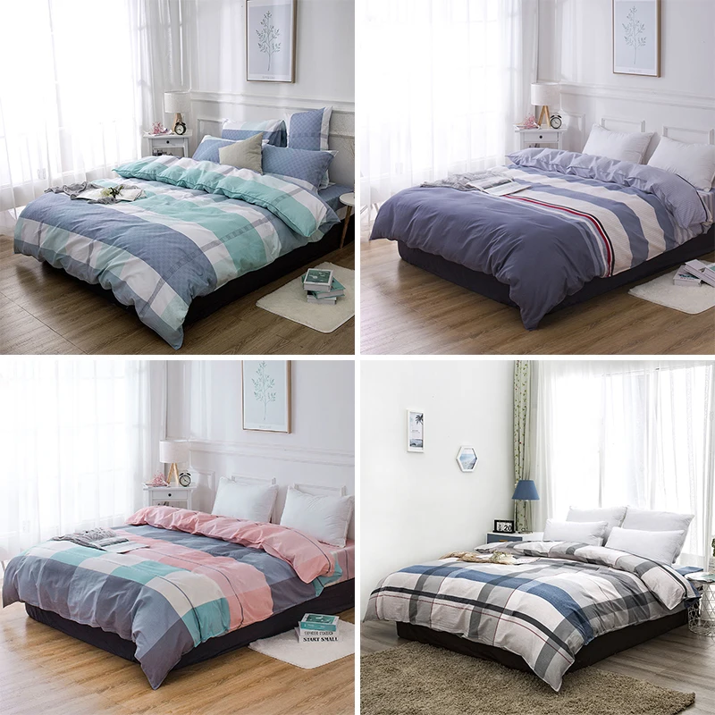 

LISM Simple style cotton multicolor geometric quilt can be customized