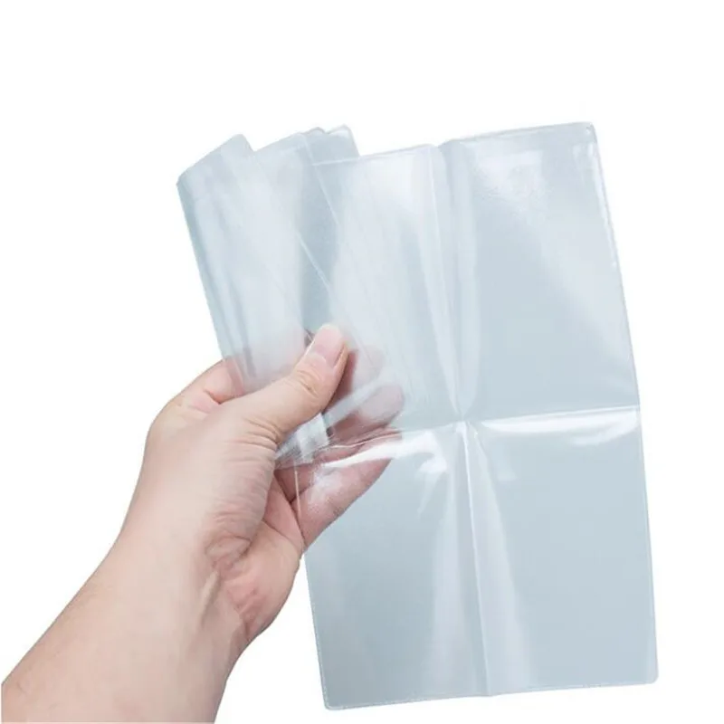 PVC Waterproof Transparent Auto Document Cover Russian Driver's License Case Protect Car ID Card Holder for Men Women for Travel