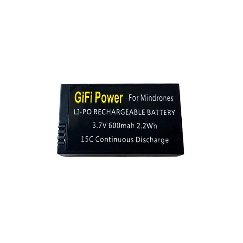 Lot de 5 batteries drone rechargeables de couleurs variées, éparpillées sur une surface claire.