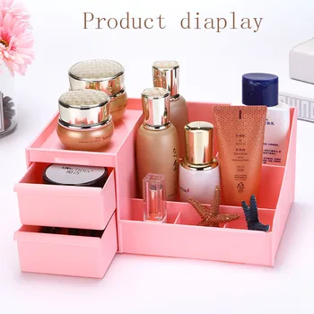 

Cosmetic Storage Box Multi-Layer Separation Design Space Utilization High Range Of Wide Range Of Cosmetics Home Storage
