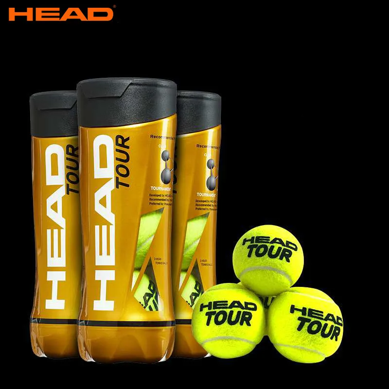 HEAD TOUR Tennis Ball High Elastic Resistance 3 Pcs SPORTSORION