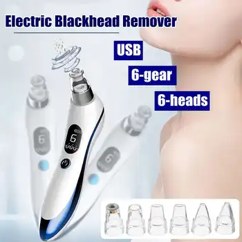 

Blackhead Remover Skin Care Pore Vacuum Acne Pimple Removal Vacuum Suction Tool Facial Diamond Dermabrasion Machine Face Clean