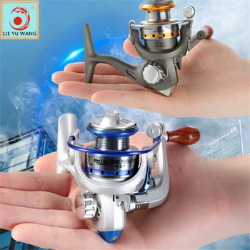 

MINI BM150 Small fishing reels 10BB,5.5:1 spinning fishing reel ultra-light high-strength Metal Ice fly Fishing free shipping