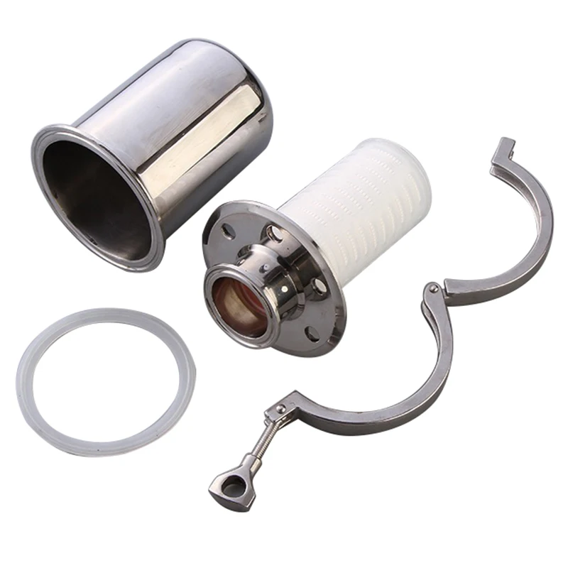 

1.5 Inch Tri Clamp 304 Stainless Steel Sanitary Fitting 50.5mm Ferrule MF999