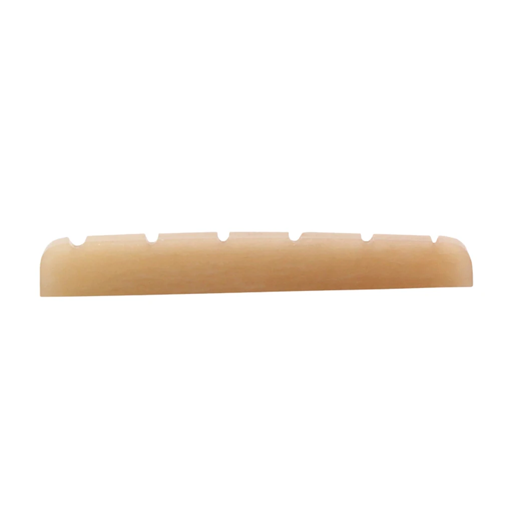 

1pc 42mm Guitar Camel Bone Nut Bridge Saddle for 6-string Guitar Parts