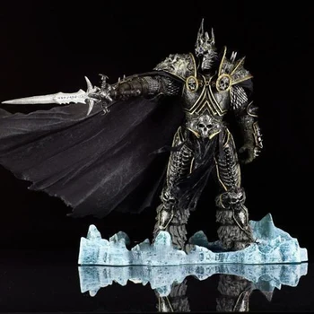 

HOT WOW DC7 FALL OF THE LICH KING ARTHAS ACTION FIGURE Model Toy 21CM Free shipping KA0447