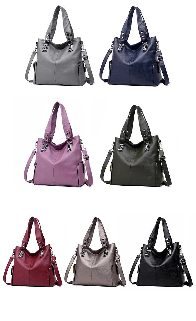 Vfemage, мягкие кожаные сумки, женские сумки, дизайнерская Большая вместительная сумка, Женская Повседневная сумка на плечо, женская сумка с верхней ручкой