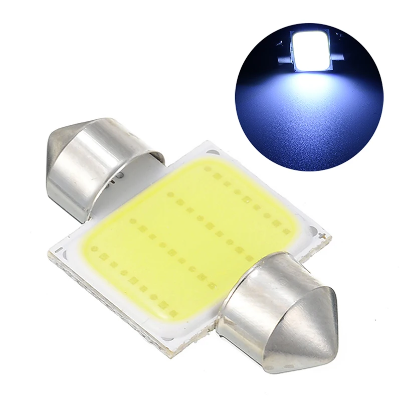 31mm SMD with 12 Chips LED Car Auto Festoon Dome Interior Map Lights Bulb Lamp for DC 12V Car Lighting