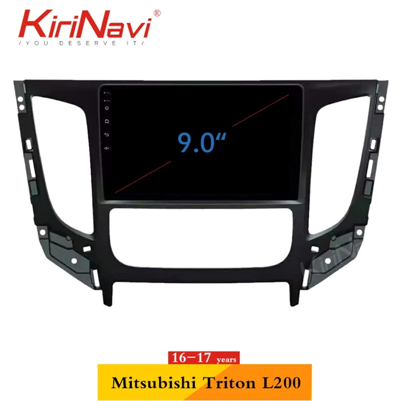 Kirinavi " Android 8,1 автомобильный Радио dvd-плеер для Mitsubishi Triton L200 автомобильный Радио gps навигация Восьмиядерный- Bluetooth