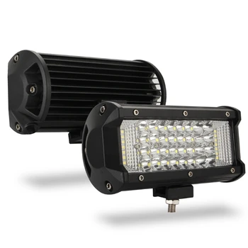 

4/7/9/10inch Car LED Work Light Bar Driving Lamp For Boat Tractor Truck SUV Fog Light 12V 24V Headlight For Off Road Trucks ATV