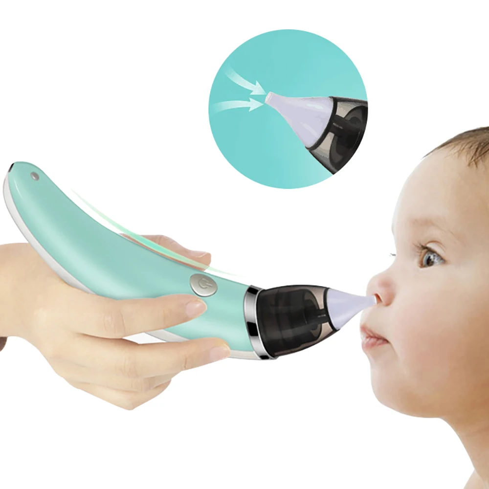 

Kid Baby Nasal Aspirator Electric Nose Cleaner Newborn Baby care Sucker Cleaner Sniffling Equipment Safe Hygienic Nose Aspirator