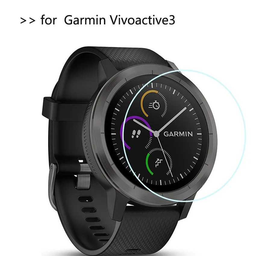 for-Garmin-Vivoactive3-Tempered-Glass-Screen-Protector-Film-for-Garmin-Vivoactive-3-Watch-Protective-Glass-film (2) - 副本