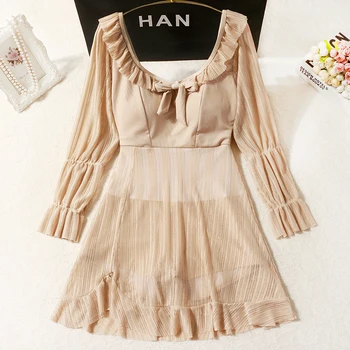 

STAERK fan conjoined show thin covering his conservative color long sleeve new tender small pure and fresh and a bathing suit