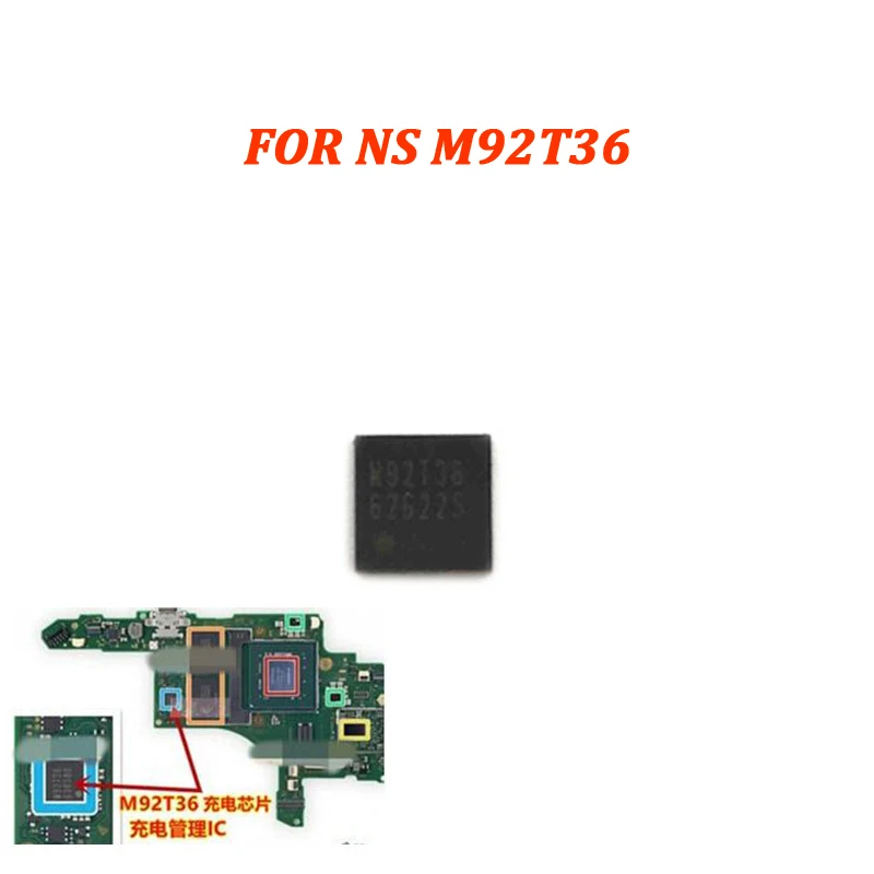 1 шт.-5 шт. M92T36 Замена микросхема материнская плата контроль зарядки IC чип для nintendo консолью коммутатора HDMI чип M92T17